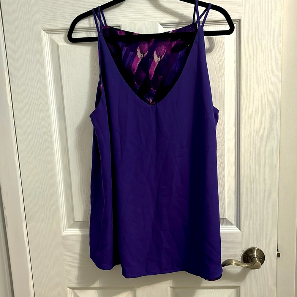 Reversible dressy tank